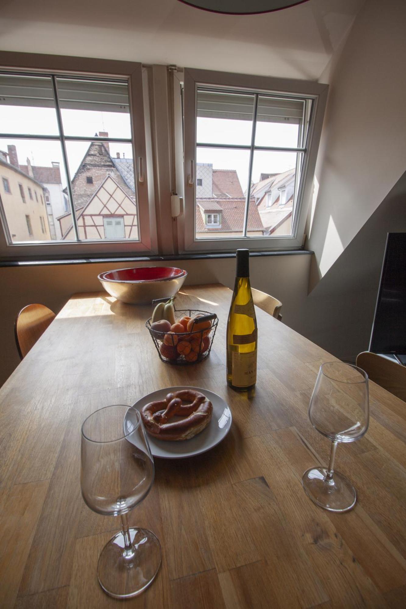 La Cour De Berthe Est Apartment Colmar Ruang foto